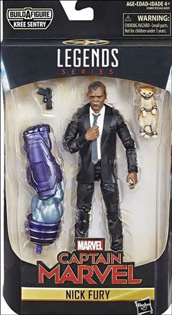 Marvel Legends Series: Captain Marvel (Kree Sentry Series) figure 2 Nick Fury