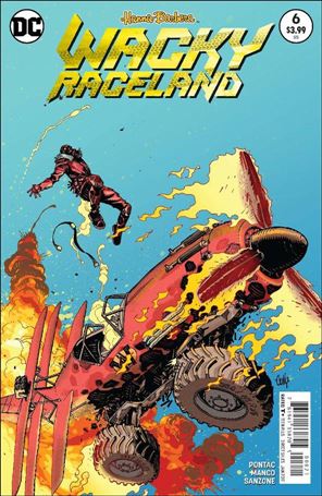 Wacky Raceland issue 6-B Cully Hamner Cover