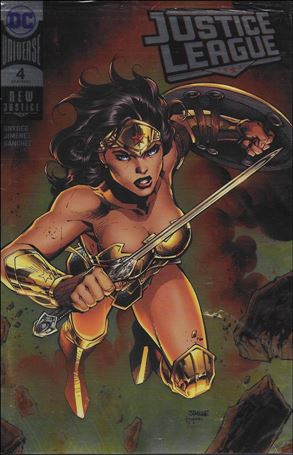 Justice League (2018) issue 4-D Jim Lee Convention Exclusive Foil Cover