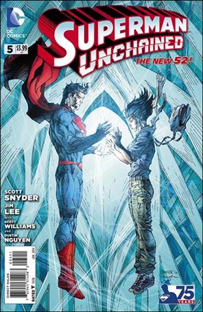 Superman Unchained issue 5 Jim Lee Standard Cover