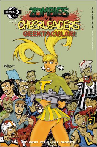 Zombies vs Cheerleaders: Geektacular issue 1-E Bill McKay 1:200 Cover