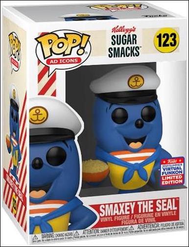 POP! Ad Icons figure 123 Smaxey the Seal FunKon Exclusive