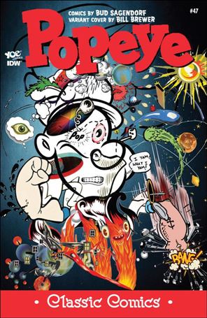 Classic Popeye issue 47-B Bill Brewer 1:10 Cover 