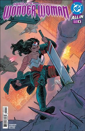 Absolute Wonder Woman issue 4-N Hayden Sherman Cover (Second Printing)