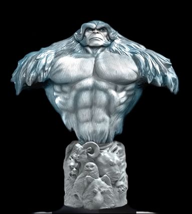 Marvel Mini-Busts (Bowen) item 130 Snowbird (Sasquatch Transmutation) 1/2000