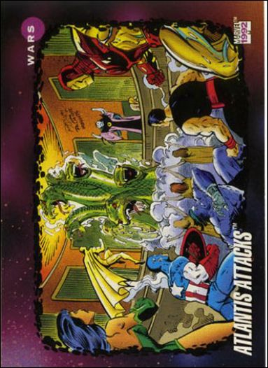 Marvel Universe: Series 3 (Base Set) card 191 Atlantis Attacks