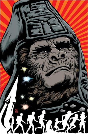 Planet of the Apes: Ursus issue 1-B Michael Allred Cover