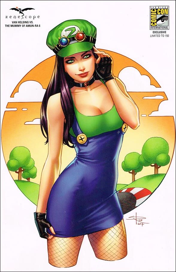 Van Helsing vs the Mummy of Amun-Ra issue 6-K Sabine Rich SDCC Cosplay Cover 1/150