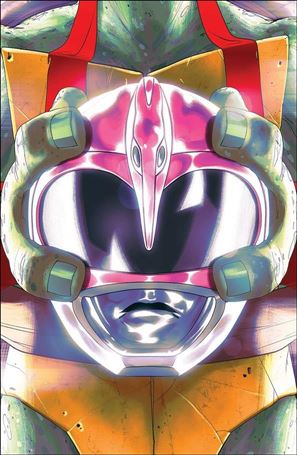 Mighty Morphin Power Rangers/Teenage Mutant Ninja Turtles issue 4-E Goni Montes Raphael Cover