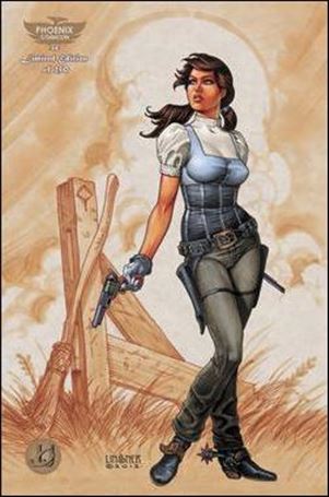 Legend of Oz: The Wicked West (2011) issue 4-F Joseph Michael Linsner Phoenix Comicon Cover 1/250