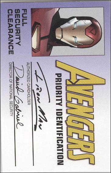 Avengers Priority Identification (Promo) card nn5 Iron Man