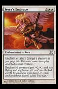 Magic the Gathering: 10th Edition (Base Set) card 40 Serra's Embrace