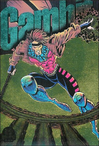 Marvel Universe: Series 5 (Power Blast Subset) card 4-C Gambit (Gold Foil)