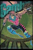 Marvel Universe: Series 5 (Power Blast Subset) card 4-C Gambit (Gold Foil)