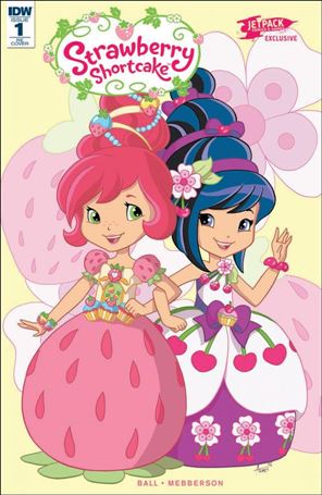 Strawberry Shortcake (2016) issue 1-E Agnes Garbowska Jetpack Comics Cover