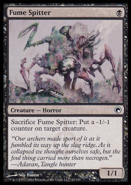Magic the Gathering: Scars of Mirrodin (Base Set) card 63 Fume Spitter