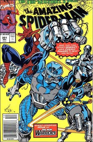 Amazing Spider-Man (1963) issue 351-B Australian Price Cover
