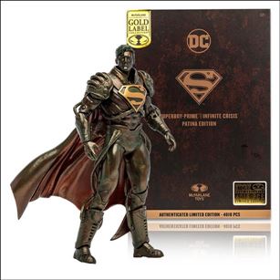 McFarlane DC Multiverse (Gold Label) issue Nn77 Superboy-Prime (Infinite Crisis) Patina 1/4010