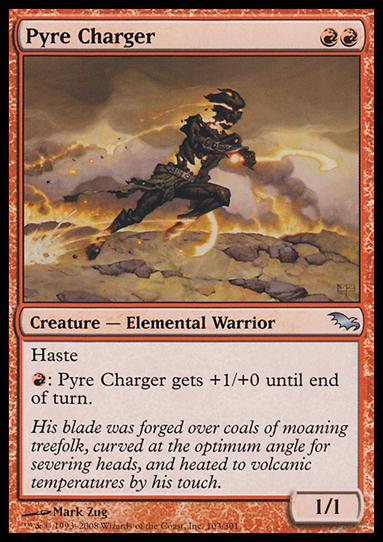 Magic the Gathering: Shadowmoor (Base Set) card 103 Pyre Charger