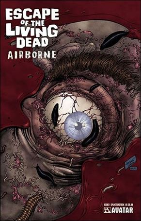 Escape of the Living Dead: Airborne issue 1-D Splatterstock Cover