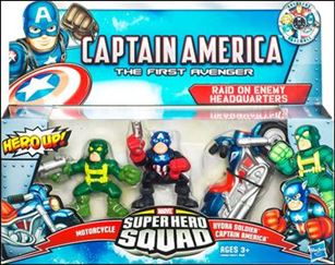 Captain America: The First Avenger - Marvel Super Hero Squad (Box Sets) figure 1 Raid on Enemy Headquarters
