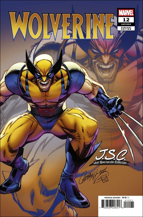 Wolverine (2024) issue 12-B J. Scott Campbell Just Spectacular Cover