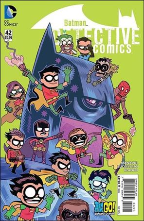 Detective Comics (2011) issue 42-B Dan Hipp Teen Titans Go! Cover