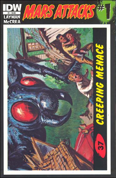 Mars Attacks (2012) issue 1-ZK Card #37 (Creeping Menace)
