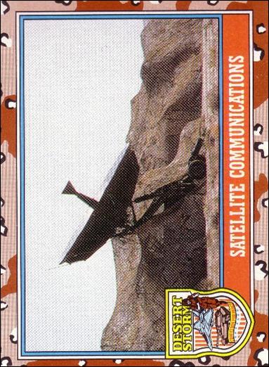Desert Storm: Series 2 (Base Set) card 173 Satellite Communications