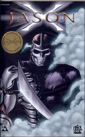 Jason X Special issue 1-K Wizard World Chicago Gold Seal Cover 1/350