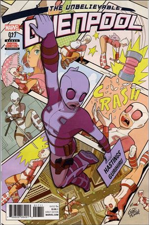 Unbelievable Gwenpool issue 17 Gurihiru Cover