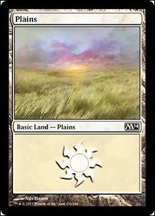 Magic the Gathering: 2014 Core Set (Base Set) card 232 Plains