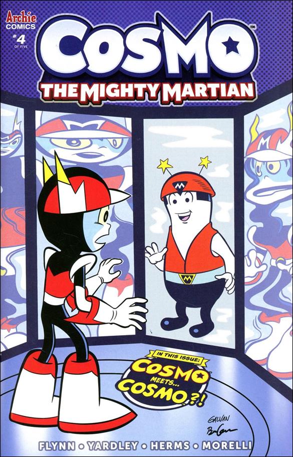 Cosmo the Mighty Martian issue 4-B Bill Galvan Cover