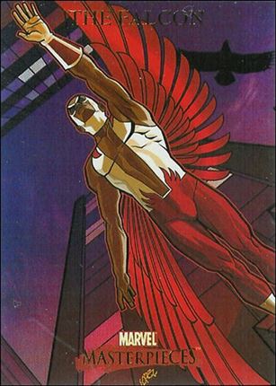 2007 Marvel Masterpieces (Parallel Foil Base Set) card 29 The Falcon