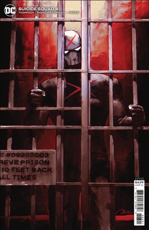 Suicide Squad (2021) issue 4-B Gerald Parel Cardstock Cover