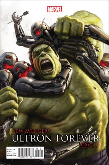 New Avengers: Ultron Forever issue 1-B Ryan Meinerding 1:25 Hulk Movie Cover