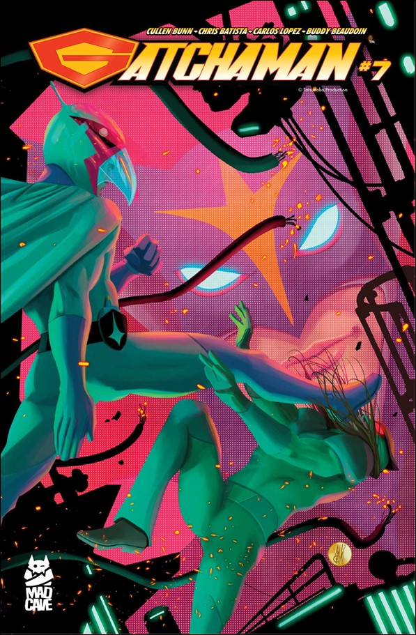Gatchaman issue 7 Inaki Miranda Cover