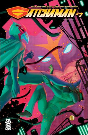 Gatchaman issue 7 Inaki Miranda Cover