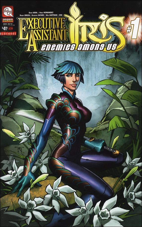 All New Executive Assistant: Iris: Enemies Among Us issue nn Randy Green Cover