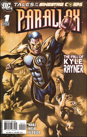 Tales of the Sinestro Corps: Parallax issue 1-B Yellow Cover (2nd Printing)