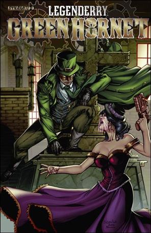 Legenderry Green Hornet issue 3 Standard Cover