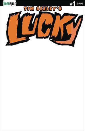 Tim Seeley's Lucky issue 1-G Blank/Sketch Cover