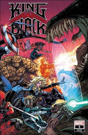 King in Black issue 5-F Brett Booth Wraparound Cover