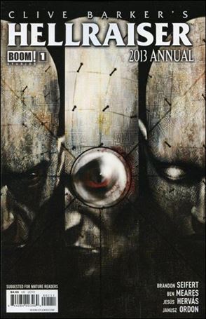 Clive Barker's Hellraiser 2013 Annual Cover Image 1