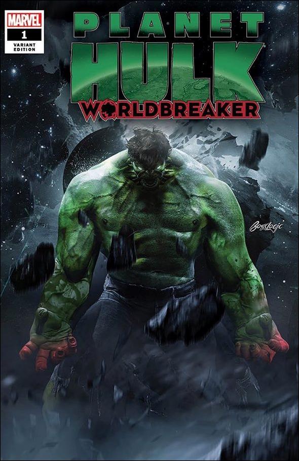 Planet Hulk: Worldbreaker issue 1-B BossLogic Cover