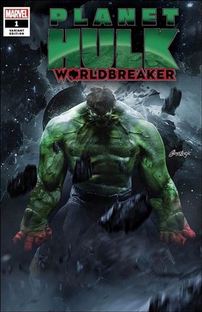 Planet Hulk: Worldbreaker issue 1-B BossLogic Cover