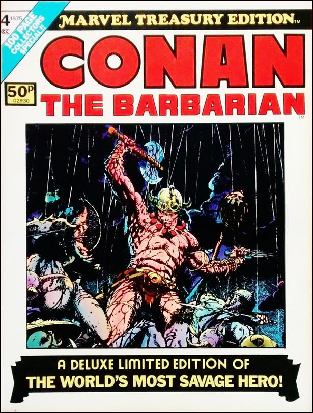 Marvel Treasury Edition issue 4-B UK Price Cover