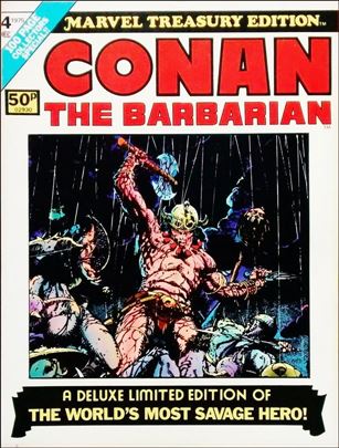 Marvel Treasury Edition issue 4-B UK Price Cover