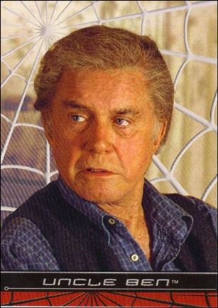 Spider-Man: The Movie (Base Set) card 6 Uncle Ben