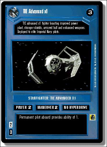 Star Wars: Premiere Limited (Base Set) card 141 TIE Advanced x1